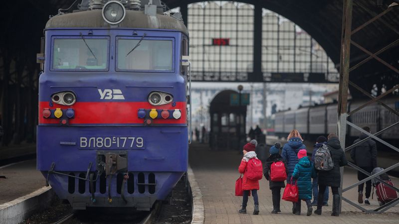 The extraordinary train lifeline behind Ukraine’s Rail Force One